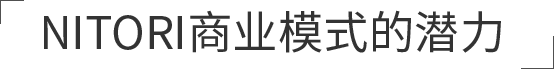 NITORI商业模式的潜力