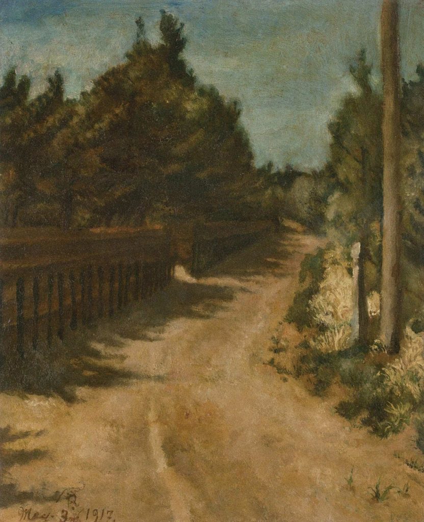 今週の1点】岸田劉生《鵠沼風景》（新収蔵作品） | 小樽芸術村