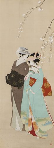 今週の1点 上村松園 桜可里図 小樽芸術村