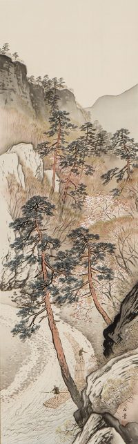 今週の1点】川合玉堂《渓山春酣》 | 小樽芸術村